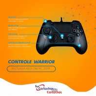 Controle Warrior Multilaser Xbox One/PC - JS078